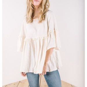 Bristol Bell Sleeve Peplum